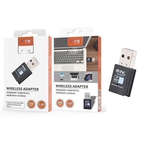 ADAPTADOR USB-WIFI M-TK RT636 300MBS